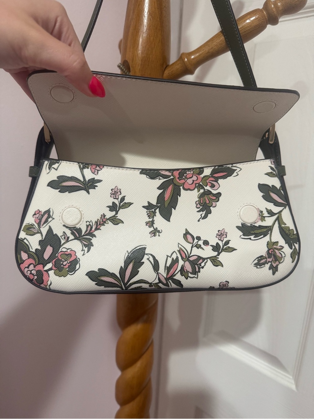 NWOT Kate Spade Madison Small Floral Shoulder Bag - Picture 7 of 10